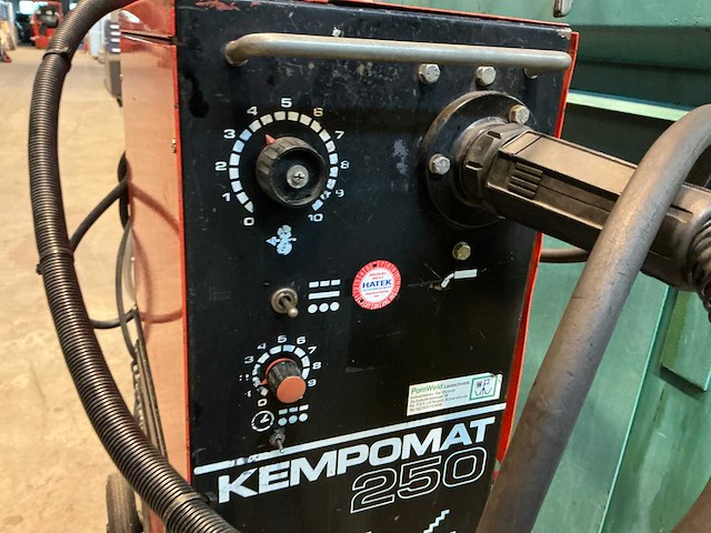 Kemppi kempomat 250 mig lasapparaat - afbeelding 3 van  8