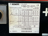 Kemppi kempomig4000 lasapparaat - afbeelding 4 van  12