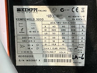 Kemppi kempoweld 3200 lasapparaat - afbeelding 9 van  9