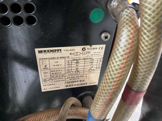 Kemppi kempoweld 5500w diverse lasmachines - afbeelding 5 van  6