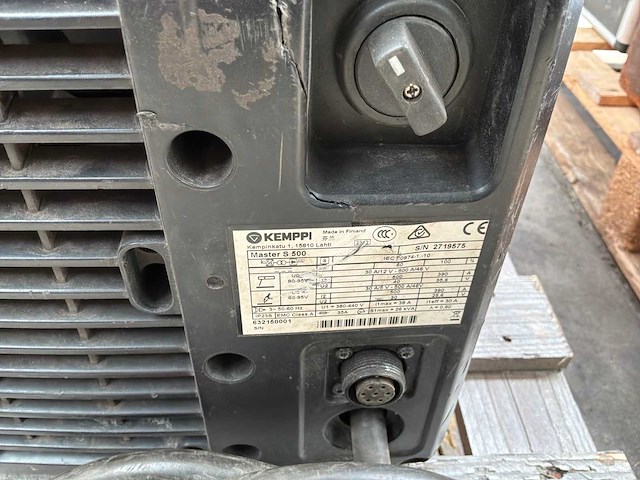 Kemppi master s 500 elektrode lasapparaat - afbeelding 5 van  5
