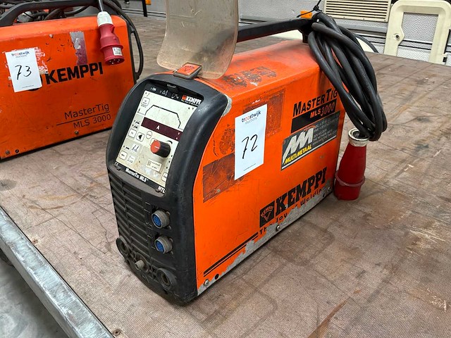 Kemppi master tig mls 3000 tig-lasmachine - afbeelding 1 van  4