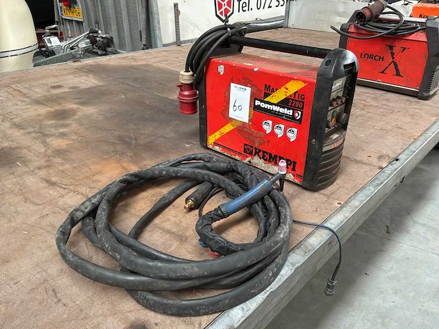 Kemppi mastertig 2200 tig-lasmachine - afbeelding 2 van  5