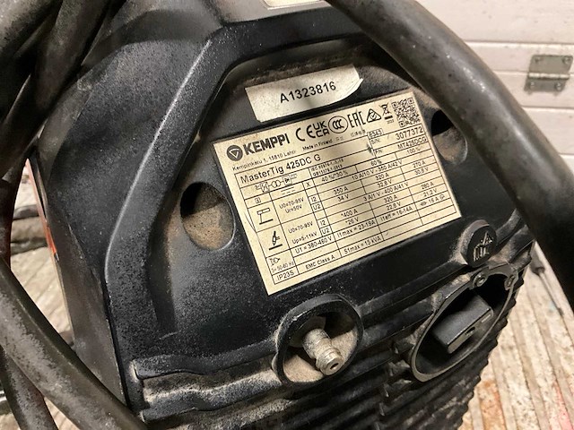 Kemppi mastertig 425 dc tig-lasmachine - afbeelding 7 van  7
