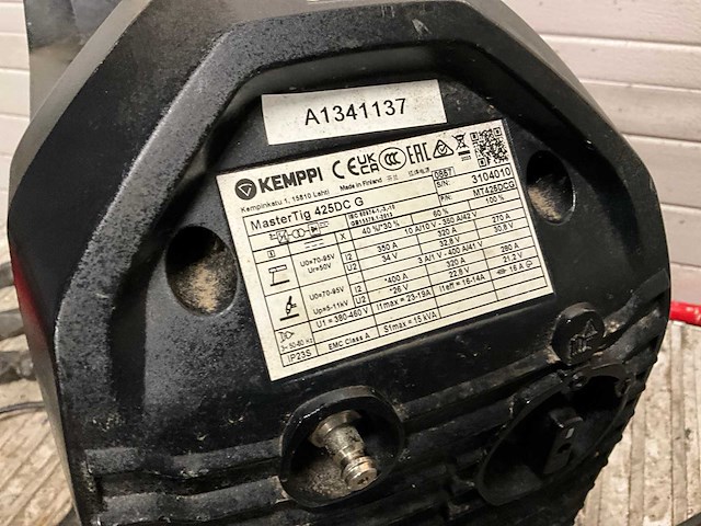 Kemppi mastertig 425 dc tig-lasmachine - afbeelding 7 van  7