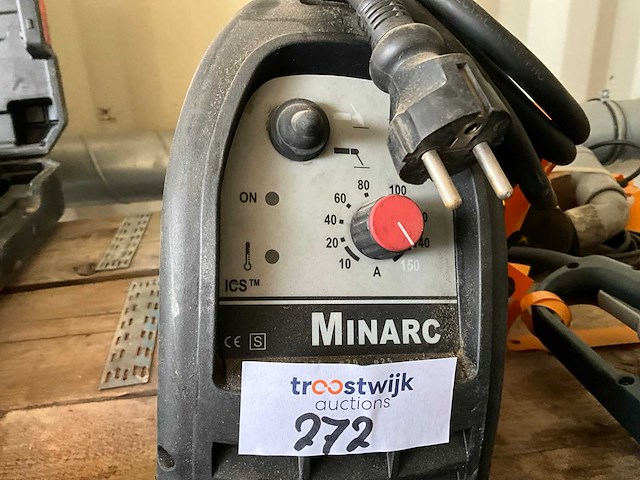 Kemppi minarc 150 elektrode lasapparaat - afbeelding 3 van  4