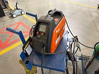 Kemppi minarcmig evo 200 mig/mag lasapparaat met gasfles, laskap en laswagen - afbeelding 3 van  6