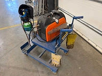 Kemppi minarcmig evo 200 mig/mag lasapparaat met gasfles, laskap en laswagen - afbeelding 5 van  6
