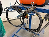 Kemppi minarcmig evo 200 mig/mag lasapparaat met gasfles, laskap en laswagen - afbeelding 6 van  6