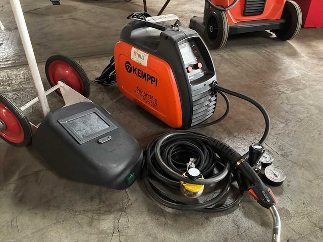 Kemppi miniarcmig mig lasapparaat - afbeelding 3 van  9