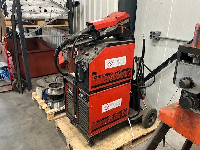 Kemppi pro 4000 mig lasapparaat - afbeelding 7 van  9