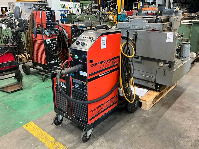 Kemppi pro mig500 - 3000 - cool mig lasapparaat - doorvoerapparaat - koelunit - afbeelding 1 van  12