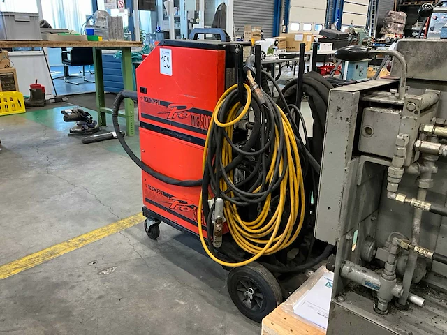 Kemppi pro mig500 - 3000 - cool mig lasapparaat - doorvoerapparaat - koelunit - afbeelding 7 van  12