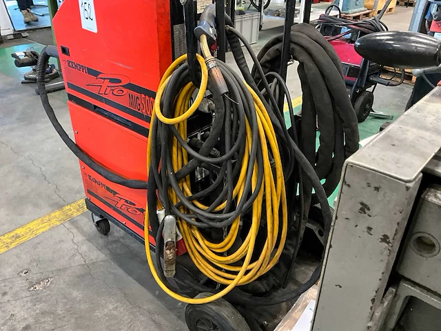 Kemppi pro mig500 - 3000 - cool mig lasapparaat - doorvoerapparaat - koelunit - afbeelding 12 van  12