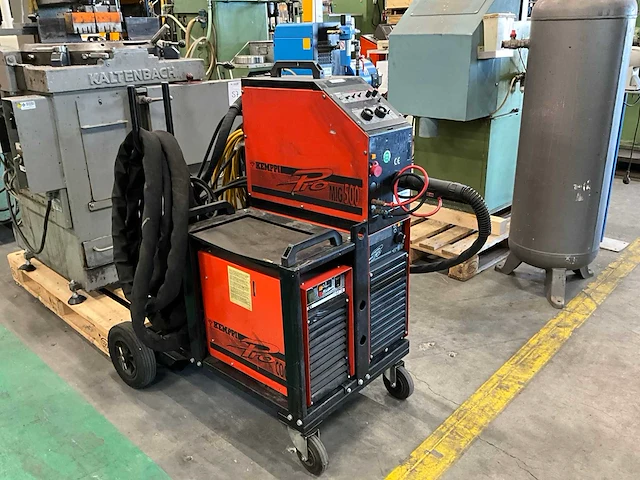 Kemppi pro mig500 - 3000 - cool mig lasapparaat - doorvoerapparaat - koelunit - afbeelding 5 van  12
