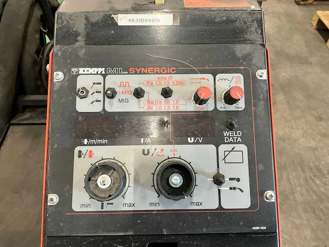 Kemppi pro mig500 - 3000 - cool mig lasapparaat - doorvoerapparaat - koelunit - afbeelding 8 van  12