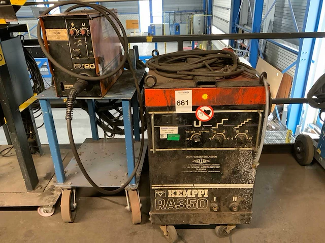 Kemppi ra350/fu20 mig lasapparaat - afbeelding 2 van  6