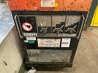 Kemppi ra400 mig lasapparaat met aanvoerunit op bovenloopsysteem - afbeelding 6 van  11