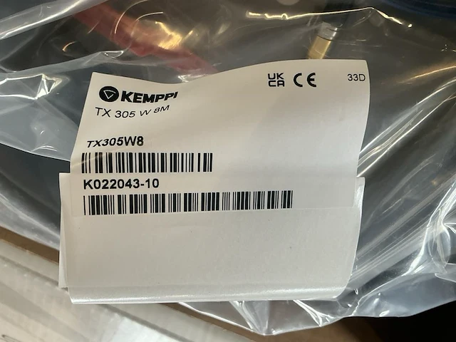 Kemppi tx 305w8 slangenpakket - afbeelding 4 van  6