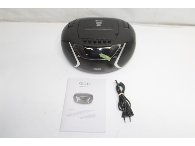 Kendo boombox dab+ 25ex zwart - afbeelding 2 van  3
