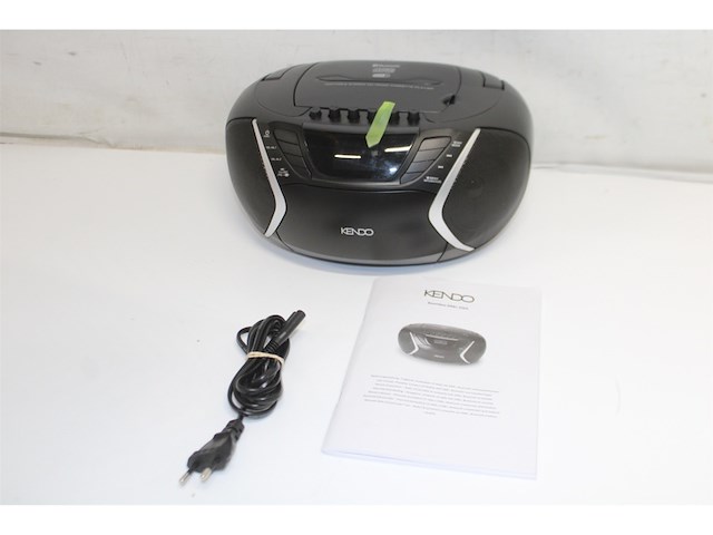 Kendo boombox dab+ 25ex zwart - afbeelding 2 van  3
