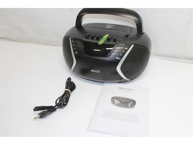 Kendo boombox dab+ 25ex zwart - afbeelding 2 van  3