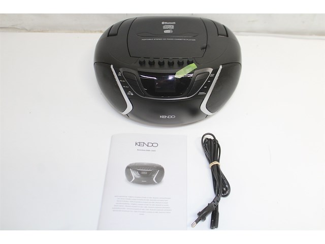 Kendo boombox dab+ 25ex zwart - afbeelding 2 van  3