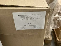 Kennedy doos á 2 stuks hygiëne afvalemmer (12x) - afbeelding 2 van  2