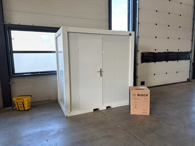 Kenner group combi 2 mobiele toiletcontainer / sanitair unit – compleet met toilet en leidingwerk - afbeelding 1 van  13