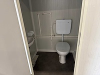 Kenner group combi 2 mobiele toiletcontainer / sanitair unit – compleet met toilet en leidingwerk - afbeelding 6 van  13