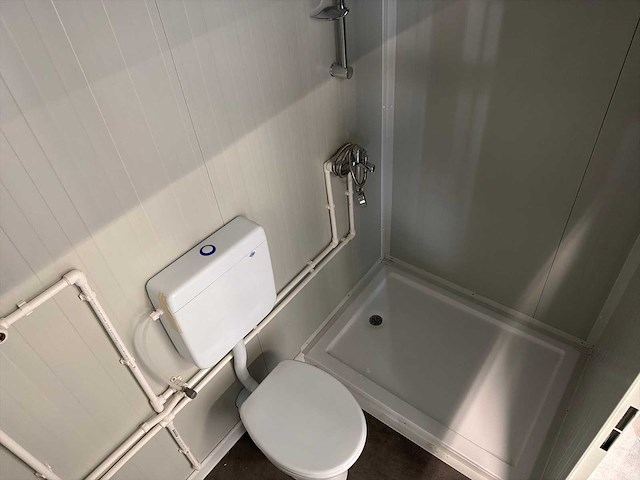 Kenner group combi 2 mobiele toiletcontainer / sanitair unit – compleet met toilet en leidingwerk - afbeelding 7 van  13