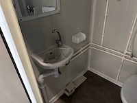 Kenner group combi 2 mobiele toiletcontainer / sanitair unit – compleet met toilet en leidingwerk - afbeelding 8 van  13