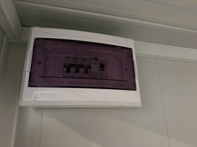 Kenner group combi 2 mobiele toiletcontainer / sanitair unit – compleet met toilet en leidingwerk - afbeelding 12 van  13