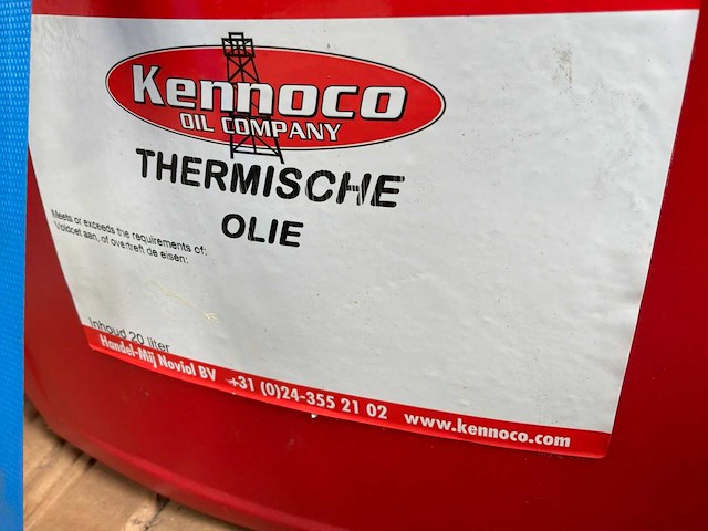 Kennoco thermische olie (20 liter) (4x) - afbeelding 4 van  4