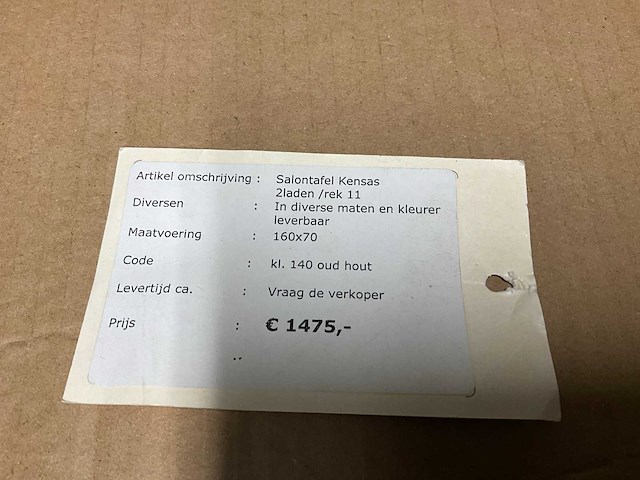 Kensas salontafel - afbeelding 6 van  14