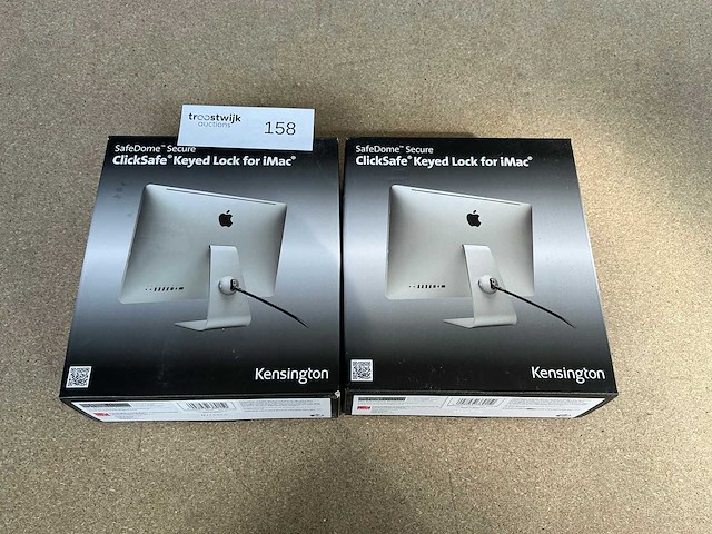 Kensington clicksafe keyed lock for imac (2x) - afbeelding 1 van  3