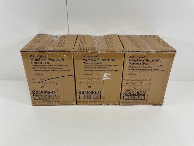 Kensington (k64538eu) microsaver keyed retractable laptop locks (new) (15x) - afbeelding 2 van  7