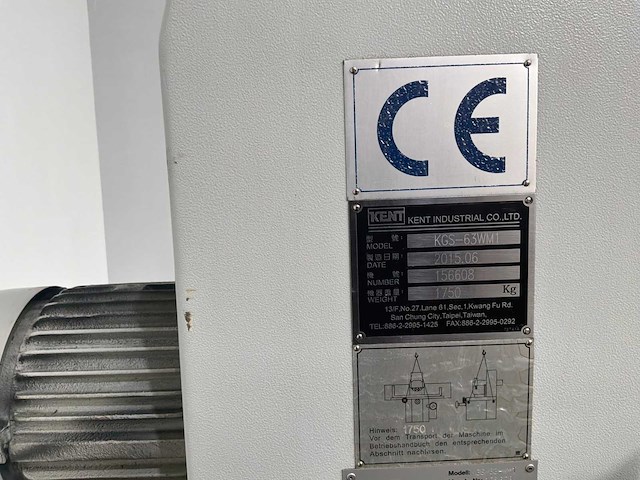 Kent - kgs-63wm1 - surface grinding machine - 2015 - afbeelding 4 van  14