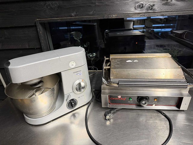 Kenwood - + grill - mengmachine - afbeelding 1 van  3
