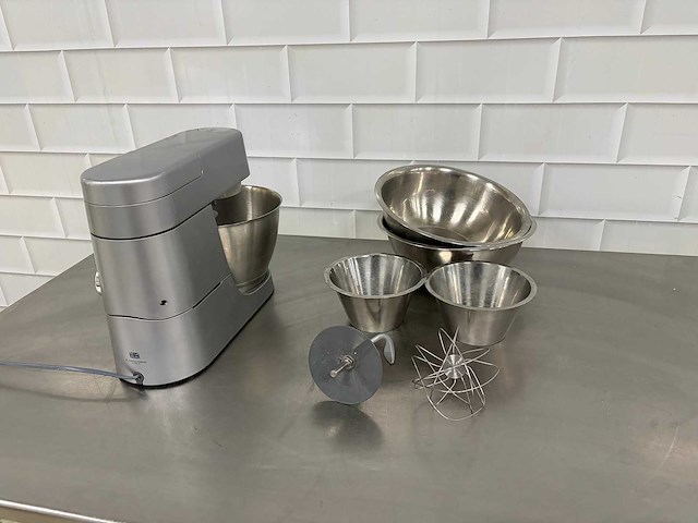 Kenwood - rvs keukenmachine met toebehoren - afbeelding 3 van  3