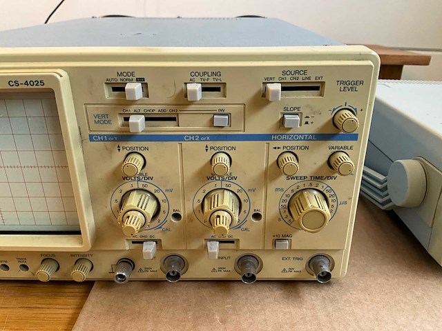 Kenwood cs-4025 oscilloscope - afbeelding 4 van  10
