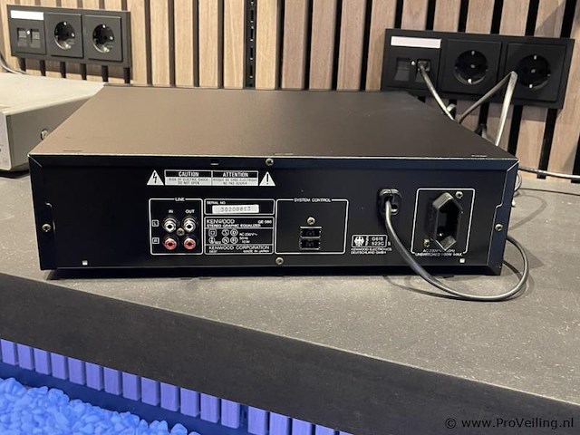 Kenwood equalizer type ge-560 - afbeelding 2 van  3