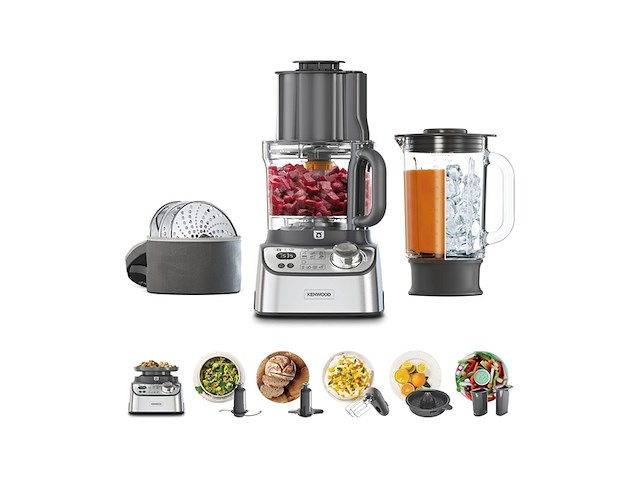 Kenwood fdm72.990ss keukenmachine roestvrijstaal - afbeelding 2 van  4