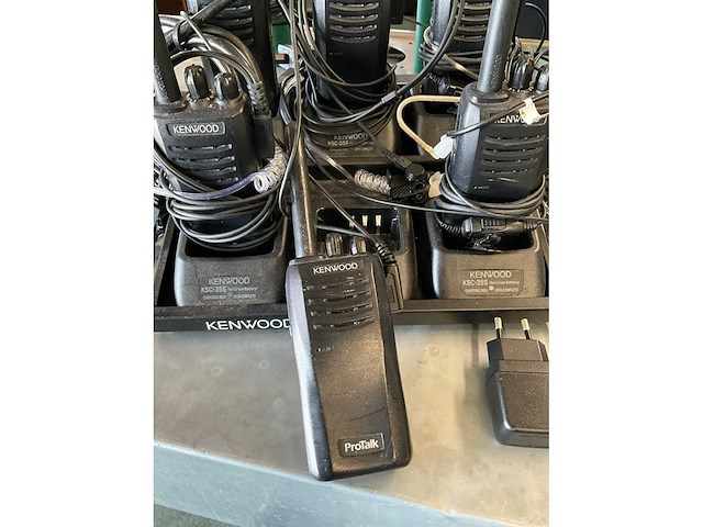 Kenwood ksc-35s portofoons (9x) - afbeelding 8 van  8
