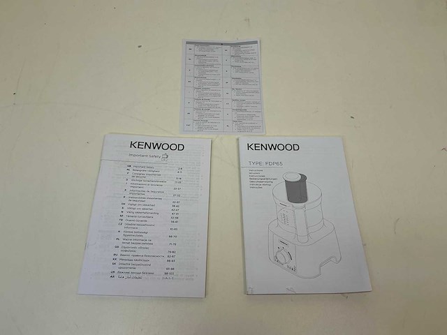 Kenwood multipro express keukenmachine - afbeelding 5 van  9