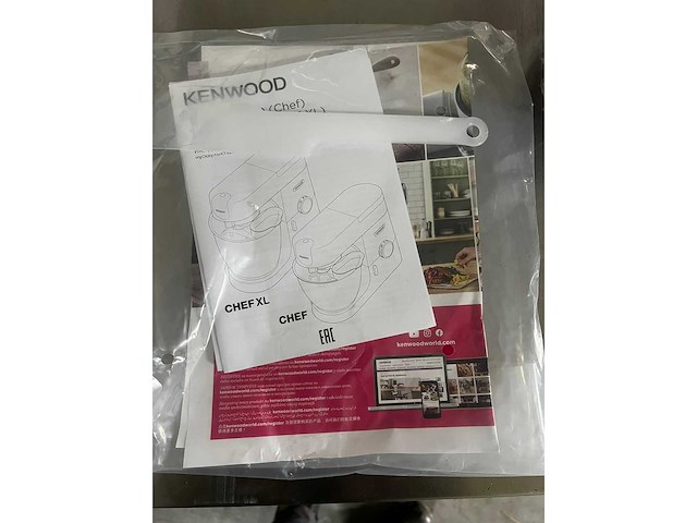Kenwood ongebruikt - chef/kmix - mengmachine - afbeelding 3 van  3