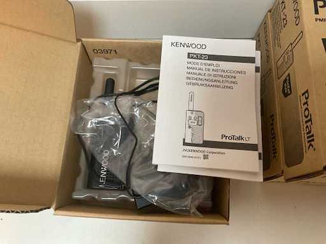 Kenwood pkt-23 licentievrije portofoon (4x) - afbeelding 6 van  7