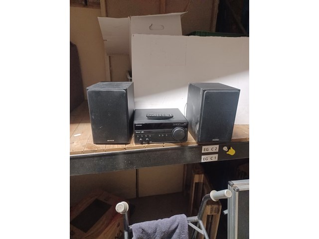 Kenwood radio cd bluetooht miniset met afstand bediening aantal 1 set. - afbeelding 1 van  3