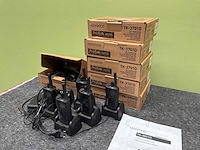 Kenwood tk-3701d / tk-3601d portofoons (5x) - afbeelding 1 van  6
