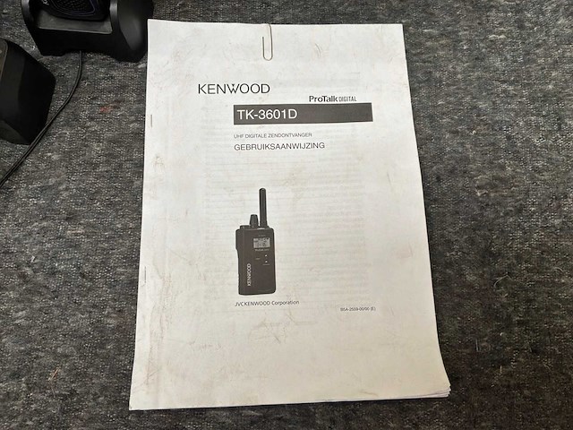 Kenwood tk-3701d / tk-3601d portofoons (5x) - afbeelding 5 van  6